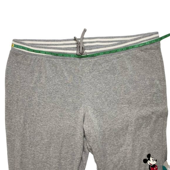 DISNEY Disneyland Heathered Gray Joggers Size 3X Womens Logo Fleece Sweats - Picture 4 of 8